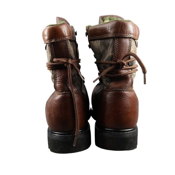 Wolverine Shoes Men 9.5 Boots Hunter Leather Camo Insulated Wide Width GTX Sport main image 9